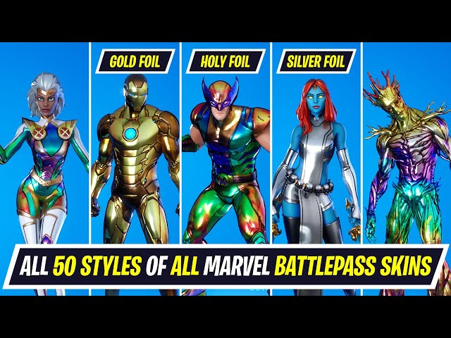 Fortnite Season 4 How To Unlock Gold Foiled Skins For Wolverine Thor And More