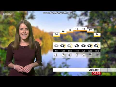 Alex Osbourne BBC ONE Points West weather October 14th 2021 in HD! - 60 FPS