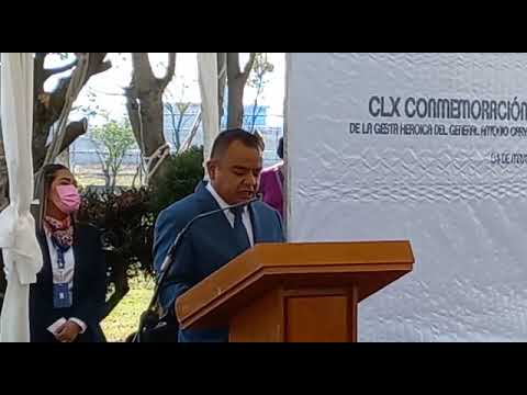 Desfile conmemorativo a la CLX gesta heroica del General Antonio Carvajal en San Pablo Apetatitlán