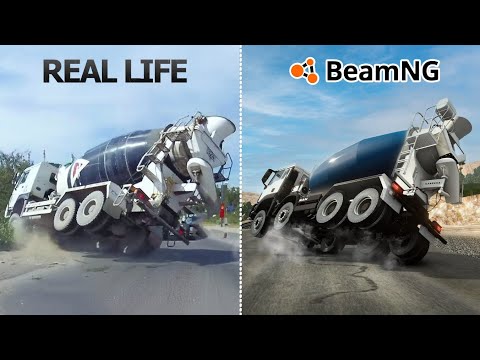 Accident Based on Real Life Incidents | Compilation of 2024 #01 | BeamNG.drive