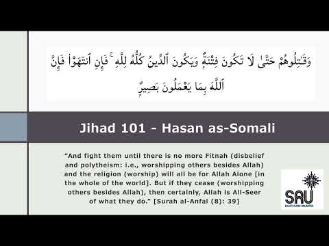 Jihad 101 - Hasan as Somali