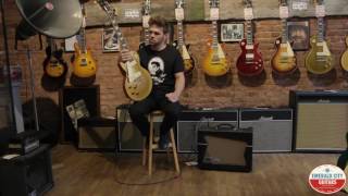 Video thumbnail for Emerald City Guitars - 2011 Gibson 1956 Les Paul Goldptop Reissue R6 Left-handed Demo by Emerald City Guitars