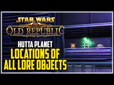 The Old Republic Hutta All Lore Objects Locations