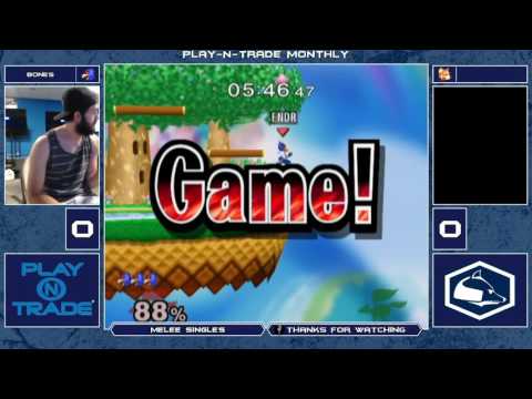 PlayNTrade Monthly 2 Melee Singles - Bones (Falco) vs Kraft (Fox/Falco) - Winner's Bracket