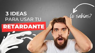 ¿Cómo se usa un retardante #hombres