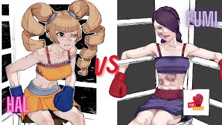 Download lagu Girl Boxing Art Series [Manga & Anime] || #7 Fumi vs Hal mp3