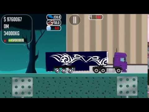 Trucker Joe transports packaged milk to a cannery