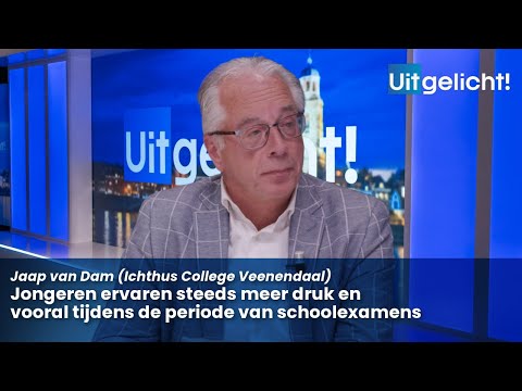 Uitgelicht! 9 mei 2025 - Jaap van Dam over de mentale druk bij jongeren tijdens de schoolexamens