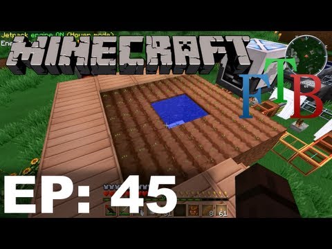 FTB Minecraft EP45 - MineFactory Planter and Harvester