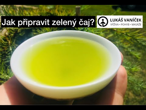 Jak připravit zelený čaj? Příprava zeleného čaje Sencha Yabukita Kirishima - Lukáš Vaníček