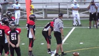 preview picture of video 'NG Bulldogs 8th-grade D1 defeat Lilburn 28-0 092212'
