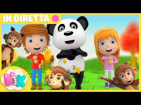 🔴 IN DIRETTA 24/7! 🙊🎶 Le migliori Canzoni per Bambini da Ballare | Ram sam sam & più | HeyKids