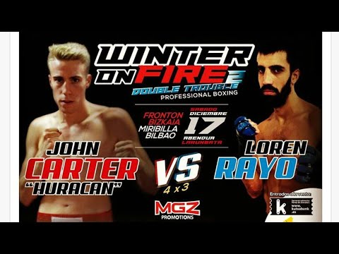 JOHN CARTER Vs LORENZO RAYO (17-12-2016)