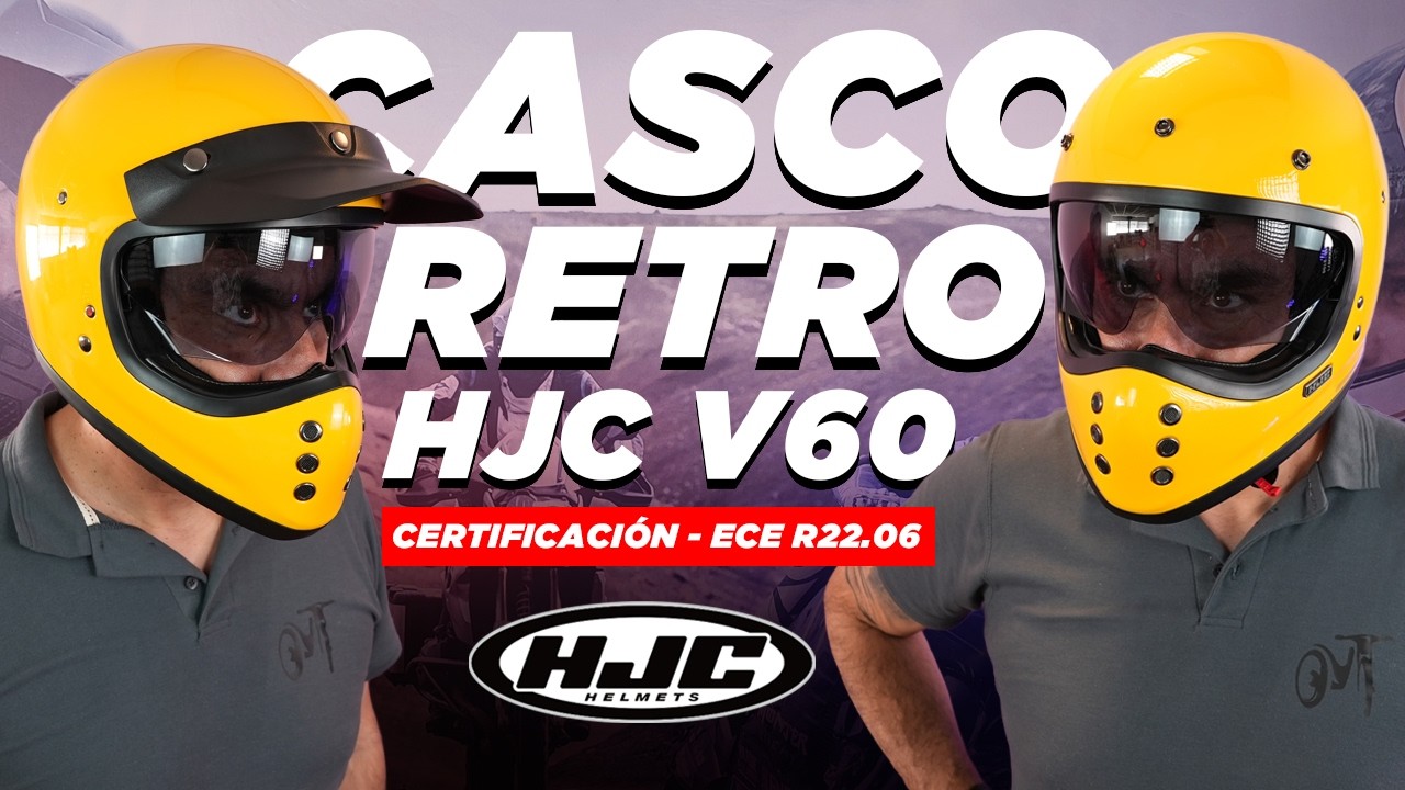 HJC V60 Deep Yellow