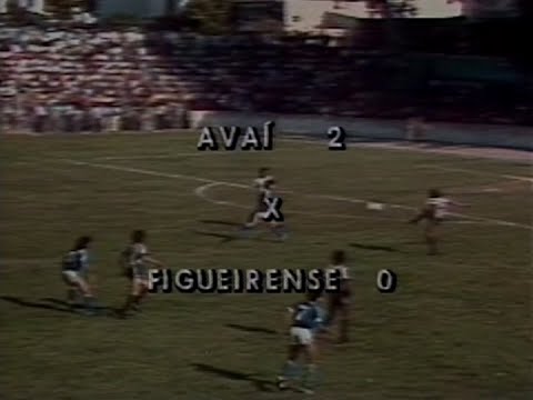 Avaí 2 x 0 Figueirense | Campeonato Catarinense 1980