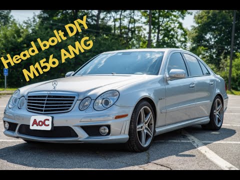 Head bolt DIY replacement for E63 AMG, C63, CLS 63, S63 | M156 v8 engine | Failure