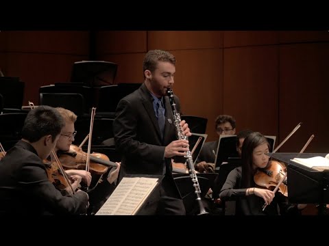 Max Opferkuch/USC Thornton Symphony — Mozart Clarinet Concerto