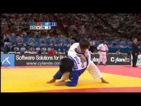 JUDO 2011 World Championships: Yuka Nishida 西田 優香 (JPN) - Joana Ramos (POR)