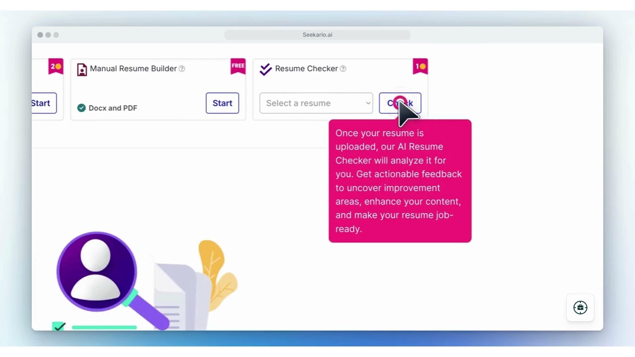 Seekario.ai | Resumes