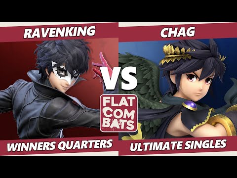 Flat Combats 10 Winners Quarters - Ravenking (Joker) Vs. Chag (Palutena, Dark Pit) SSBU Ultimate