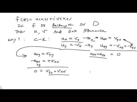 Harmonic functions and analytic functions