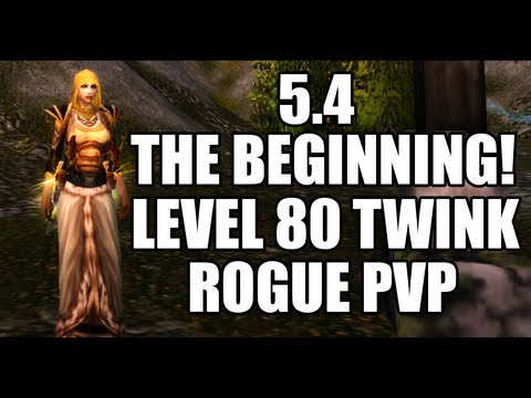 World of Warcraft: THE BEGINNING (Level 80 Twink Rogue PvP)