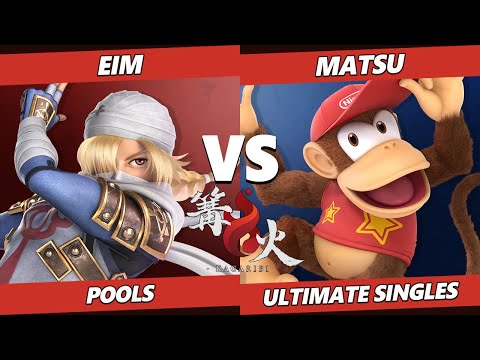 Kagaribi 6 - Eim (Sheik) Vs. Matsu (Diddy Kong) SSBU Ultimate Tournament