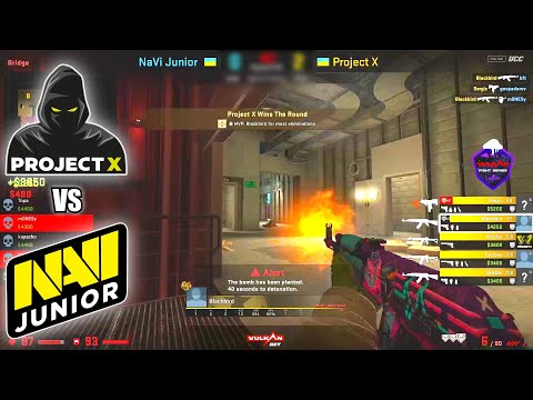 NAVI Junior vs Project X - Vulkan Fight Series | CSGO HIGHLIGHTS