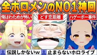 【5,000票超え】ファン投票で決定したホロメン全45名の歴代No.1名場面総まとめ！【ホロライブ・切り抜き】