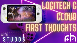 Logitech G Cloud: First Look - Unboxing & GamePass Testing (Android Handheld) | RH First Thoughts
