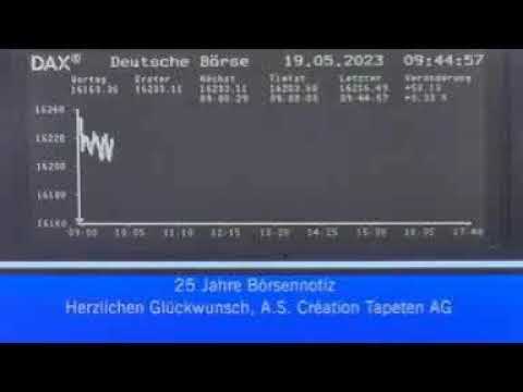 Boerse Tagesgewinn Euro 375.150.—Gewinn am 19-5-2023