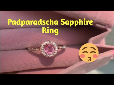 Padparacha Beautiful Ring | King sapphire | Natural | Earth mined