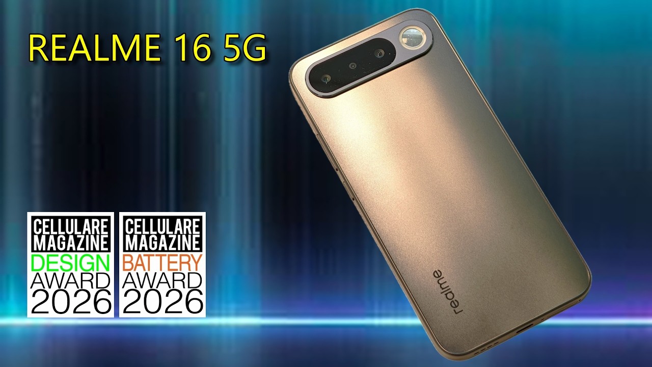 REALME 16 5G - La recesnione di Cellulare Magazine