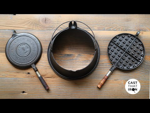 100 Year-Old Wagner Waffle Iron | Restored from OLD to NEW Again