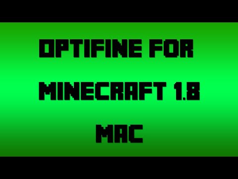 comment installer optifine 1.8