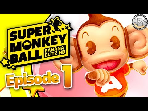 Super Monkey Ball Banana Blitz HD Gameplay Part 1 - Aiai! World 1 Monkey Island!