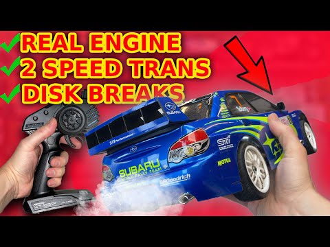 Realistic Subaru Impreza WRX RC Rally Car
