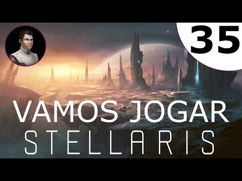 Stellaris #35 (VAMOS JOGAR) Aprendendo a fazer naves depois de 35 eps... [PT-BR]