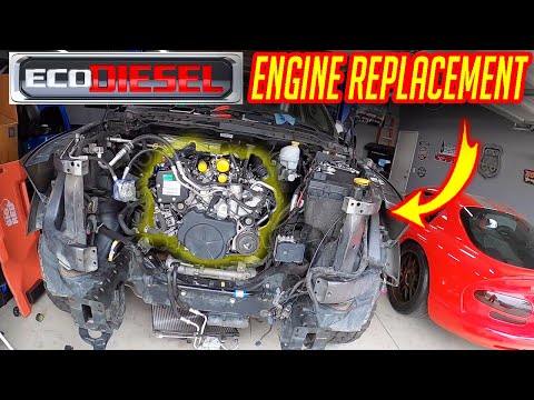 INSTALLING A RAM 1500 ECODIESEL ENGINE | COMPLETE GUIDE PART 2