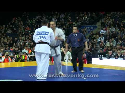 The 5th Karate World Cup 1/4 man heavyweight 3 Dimitrov-Mori