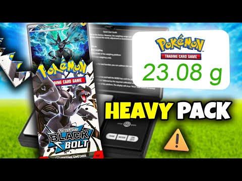 Is Pokémon Black Bolt Weighable?
