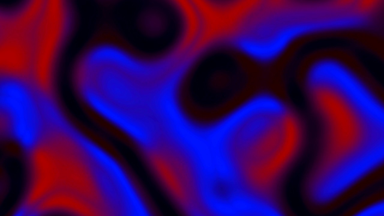 Blue and Red Abstract Liquid Gradient Background Video - 4K Wallpaper - LED Mood Lights Screensaver