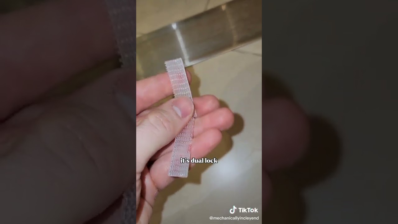 Part 25 | Dual lock velcro