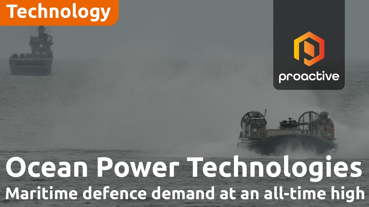 Ocean Power Technologies demonstrates WAM-V maritime drone in U.S. Army coastal trials
