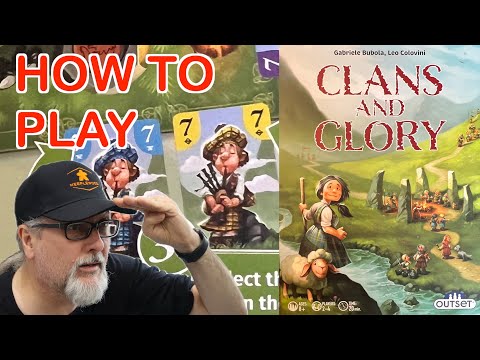 Clans and Glory designed by Gabriele Bubola & Leo Colovini | Outset Media | How to setup and play!