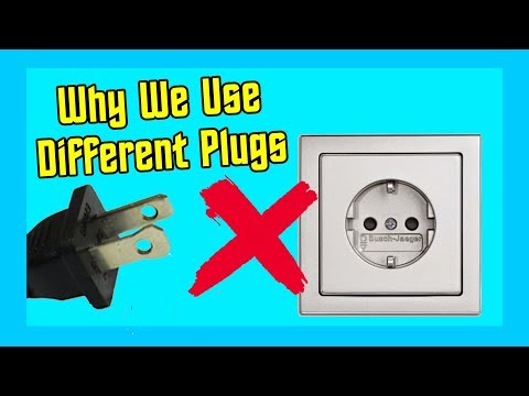 Why different countries use different plugs