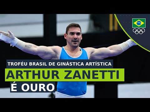 TROFÉU BRASIL DE GINÁSTICA ARTÍSTICA 2023 - Arthur Zanetti é ouro nas argolas