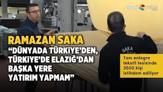 Elazığ’ın ihracatta dünyaya açılan kapısı: Saka Holding