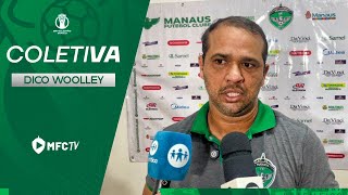 COLETIVA TÉCNICO DICO WOOLLEY (12/04/2026) NACIONAL 2x0 MANAUSFC, 2ª RODADA DO BRASILEIRÃO SÉRIE D.