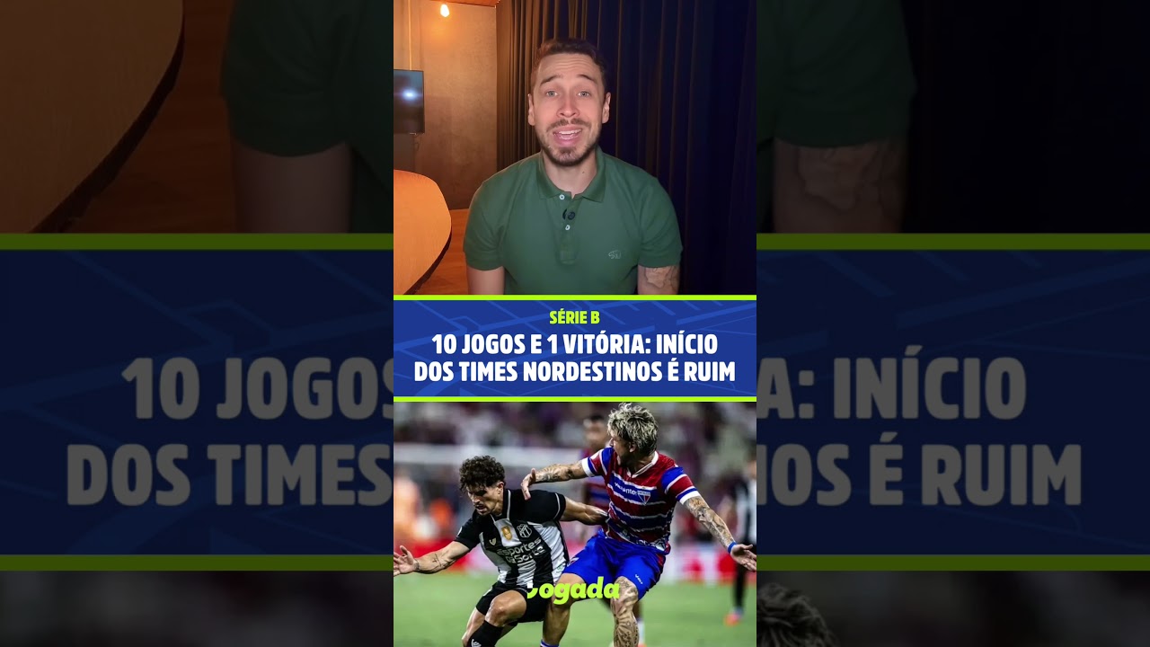 Imagem da notícia Além de Ceará e Fortaleza: times nordestinos começam mal a Série B